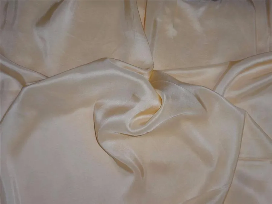 14MM light peach COLOR PLAIN HABOTAI SILK FABRIC 44&quot;