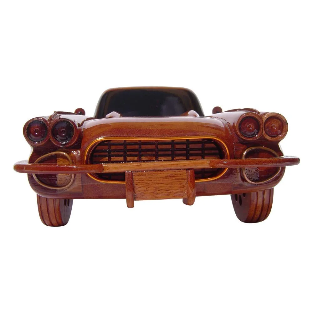 1962 Corvette Mahogany Wood  Desktop Cars & trucks Model