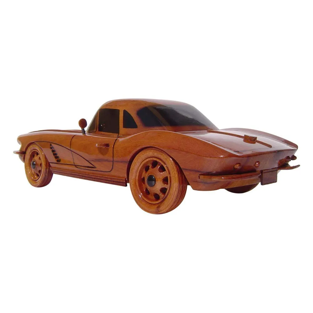 1962 Corvette Mahogany Wood  Desktop Cars & trucks Model