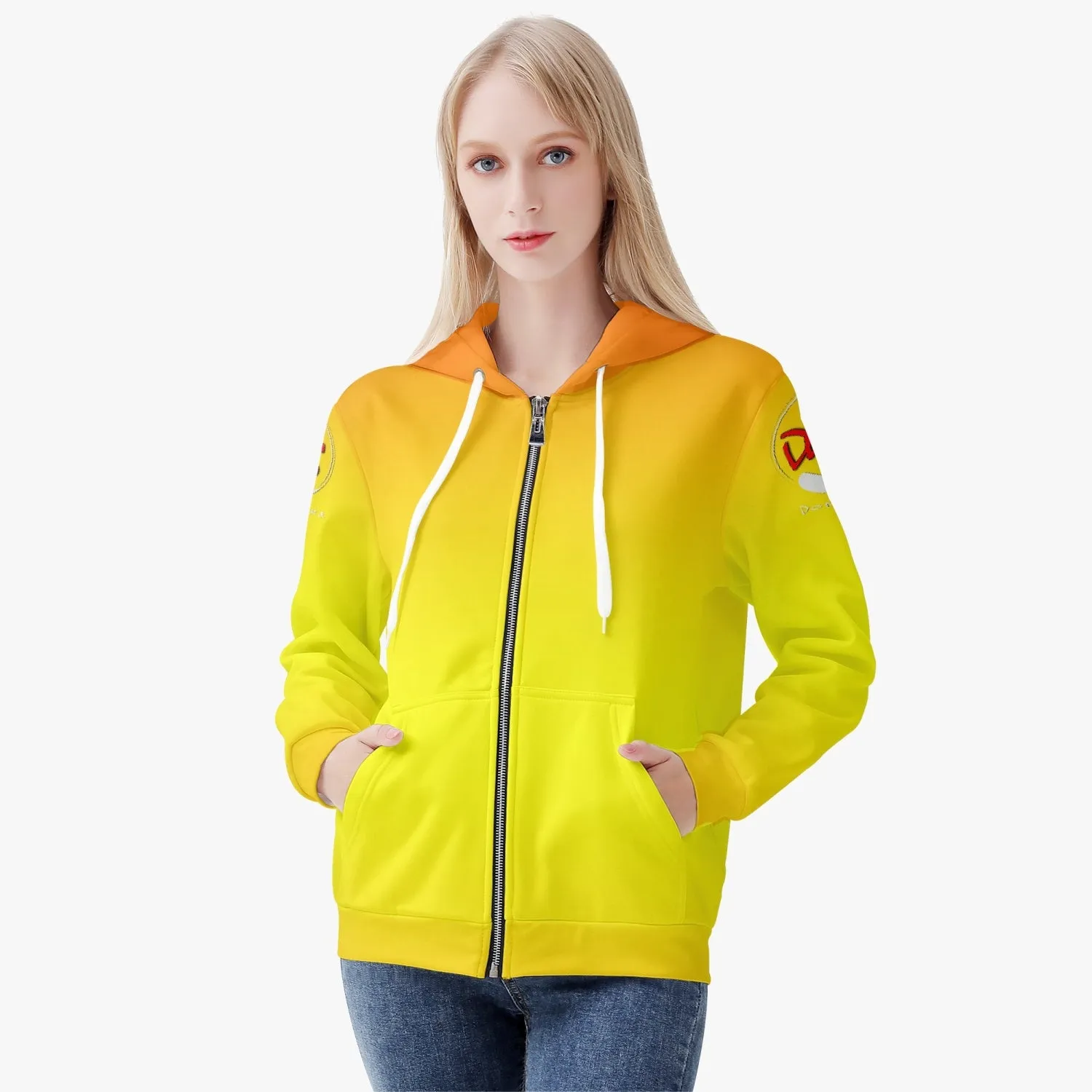 221. Women's DOPWARE Full Zip Up Hoodie