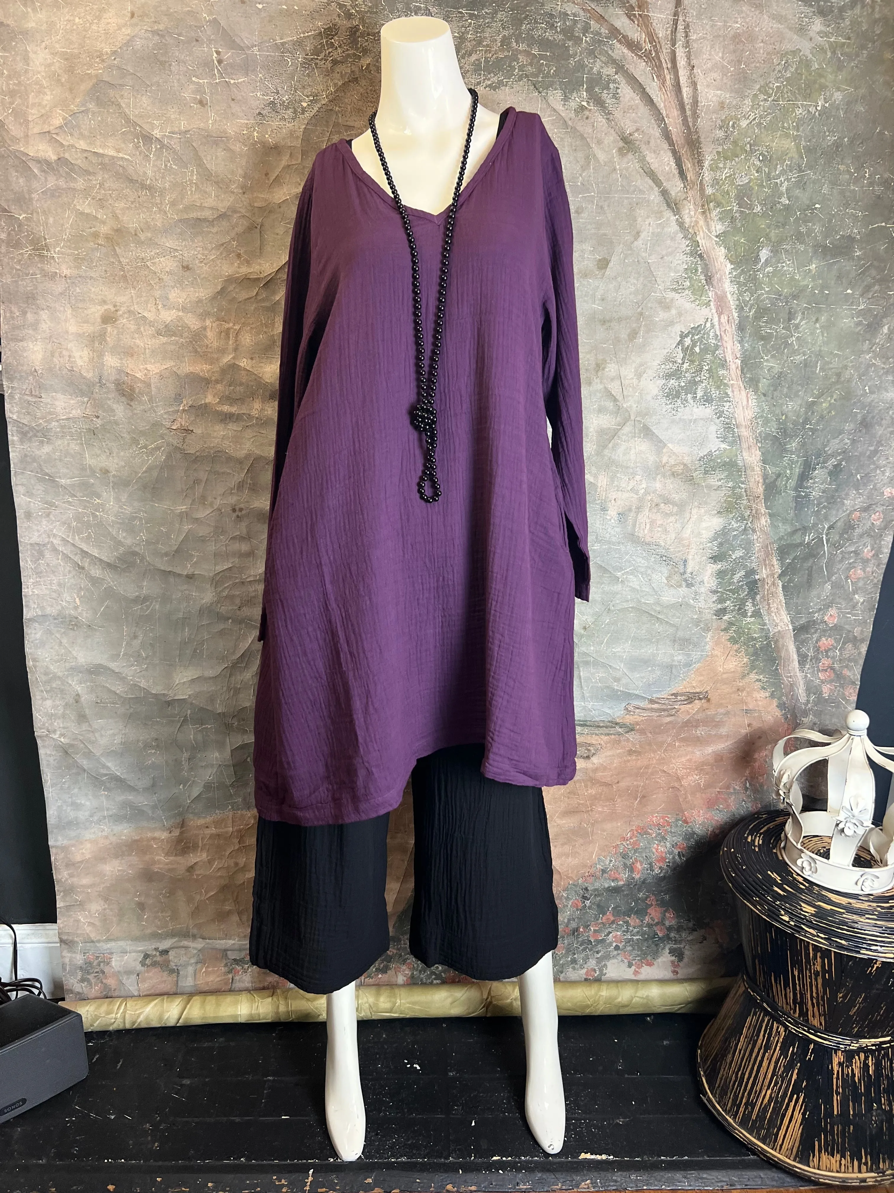 5237 Daryl Dress-Eggplant