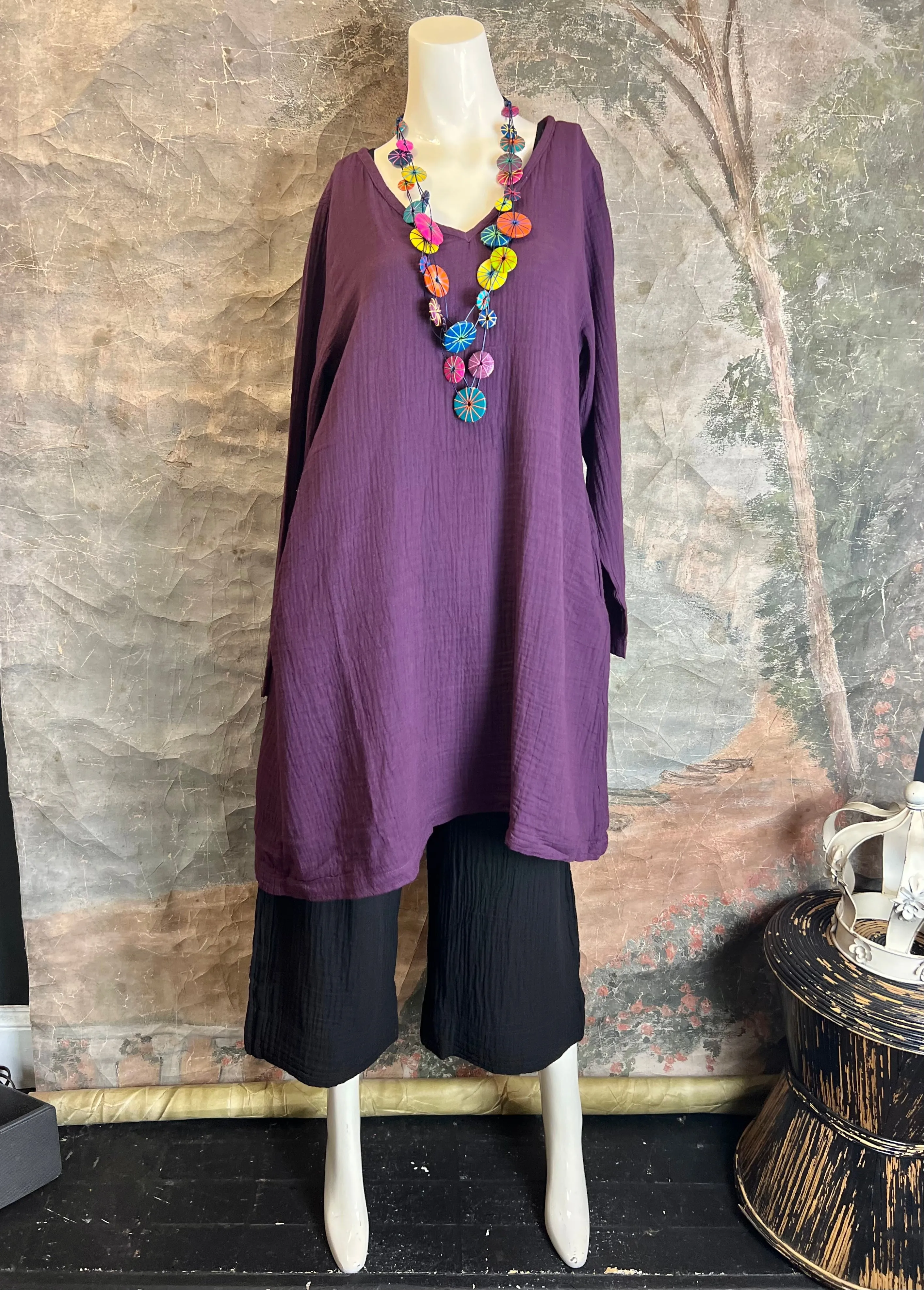 5237 Daryl Dress-Eggplant