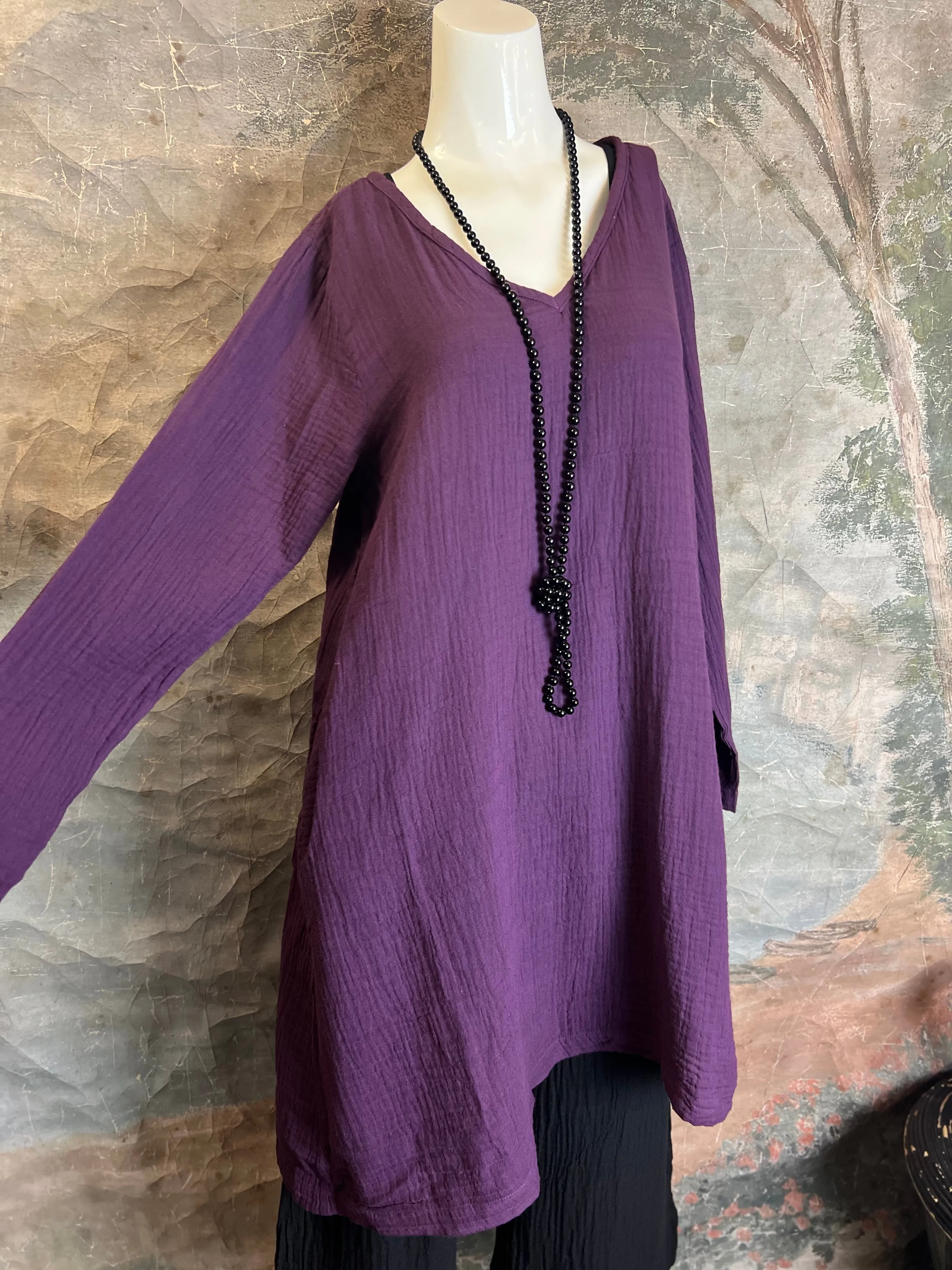 5237 Daryl Dress-Eggplant