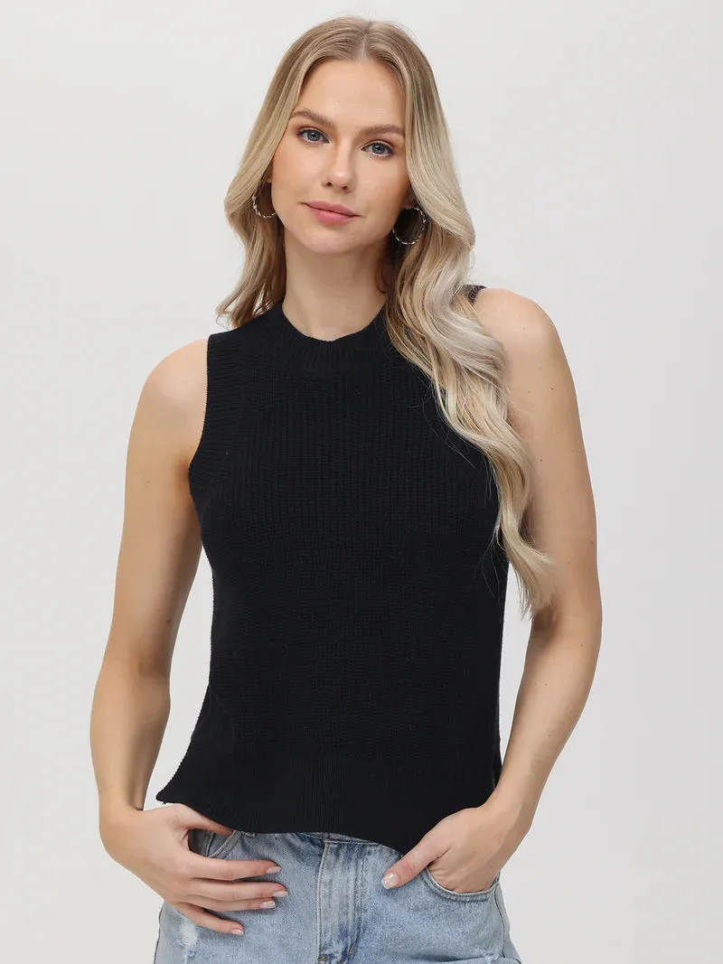 525 | Demi High Crew Neck Tank Top