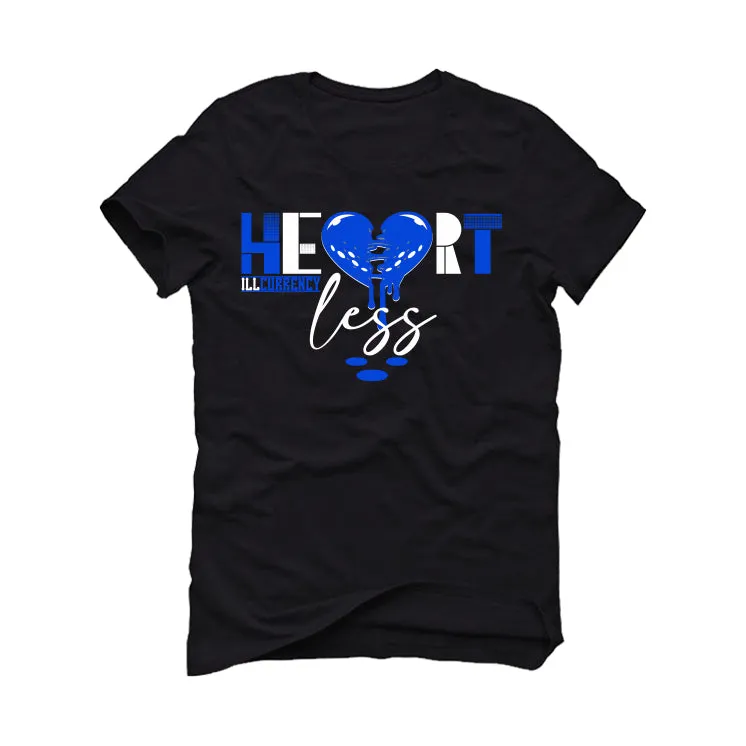 Air Jordan 12 WMNS “Hyper Royal” Black T-Shirt (Heartless)