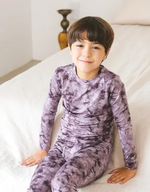 Aurora Black Boys Aero Heat Thermal Pajama Set