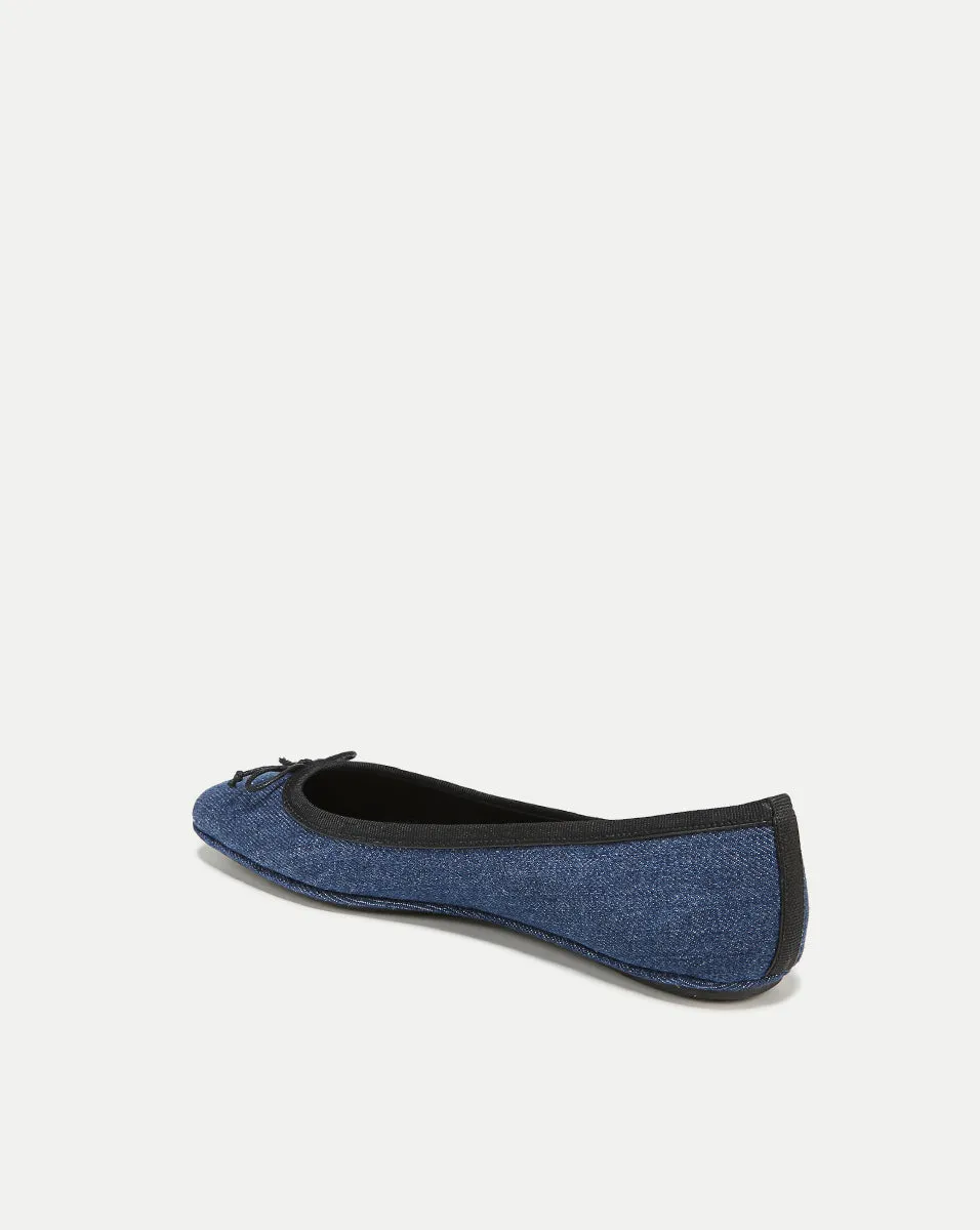 Beatrix Denim Ballet Flat