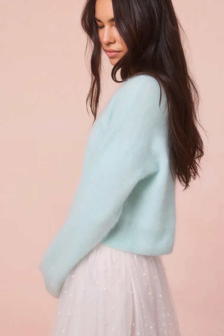 Bellman Cropped Cashmere Pullover