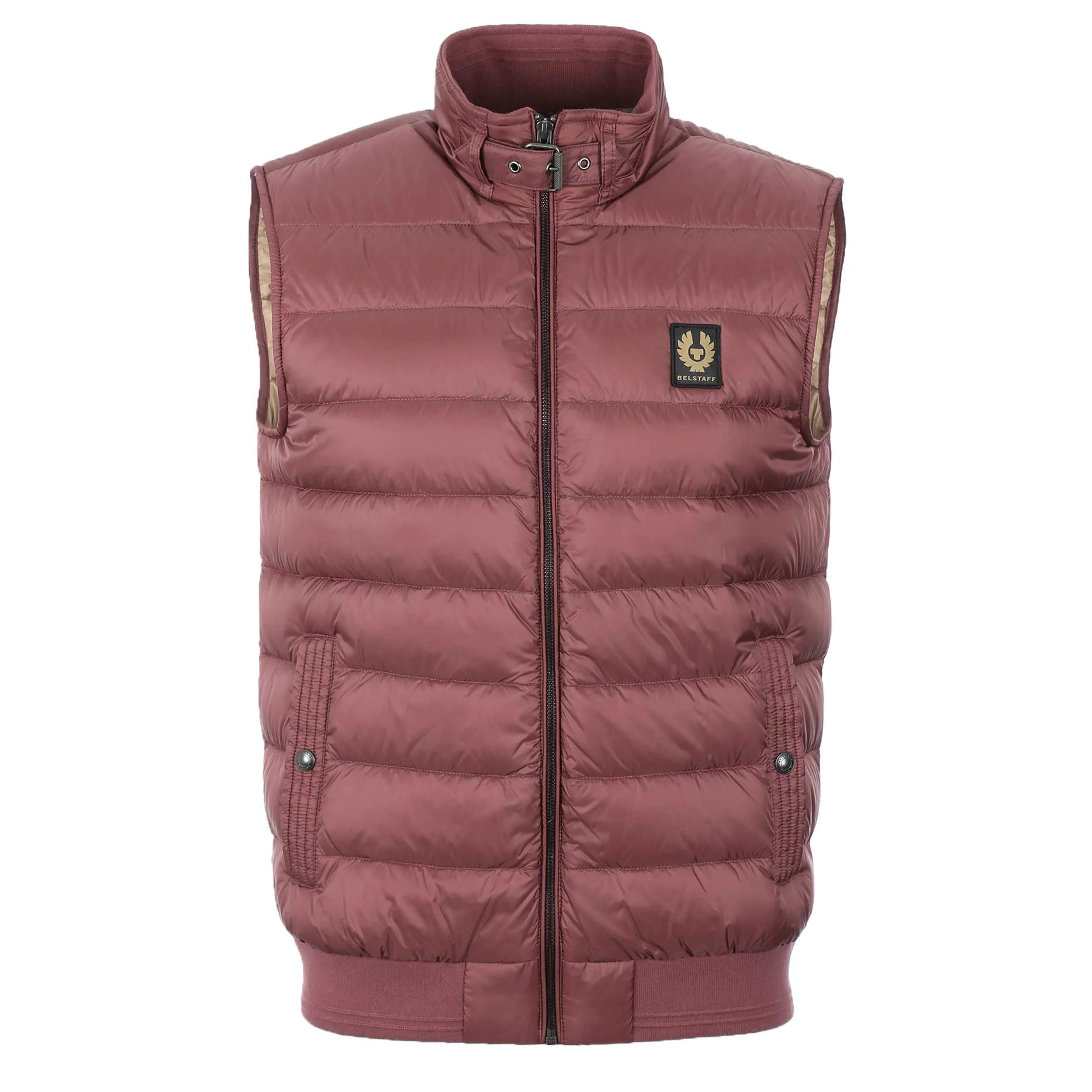 Belstaff Circuit Gilet in Mulberry