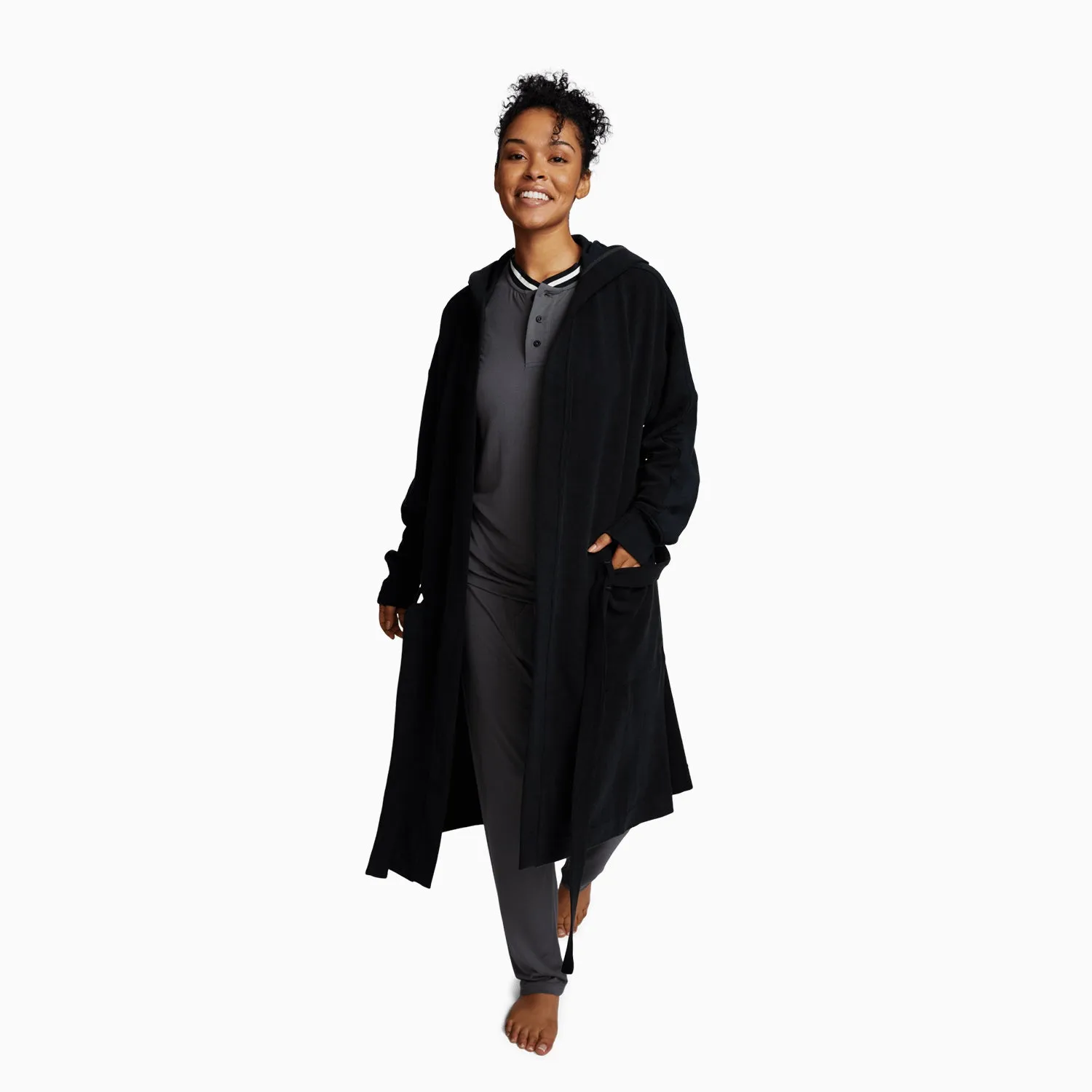 Black Soffle Robe