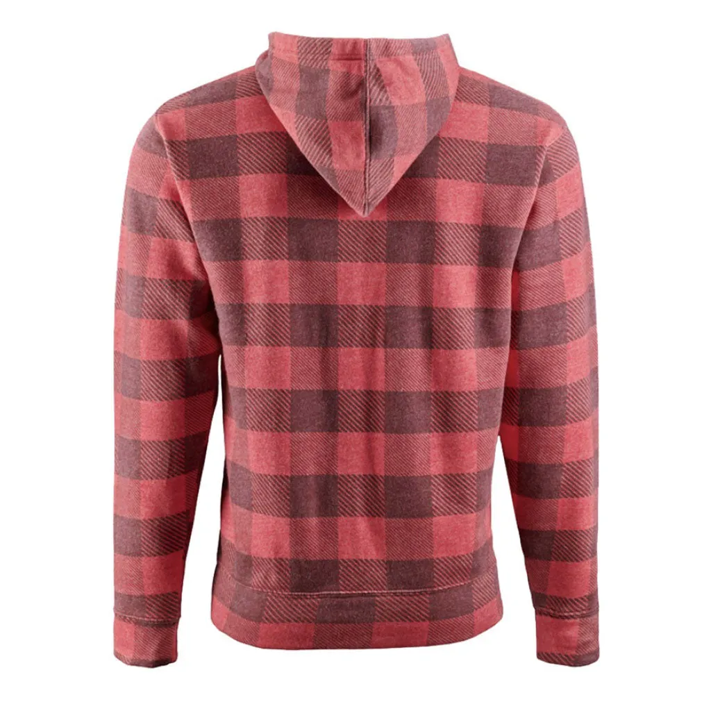 Boston Scally The Hoodie - Red Plaid