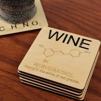 Chemistry Coaster - Wine