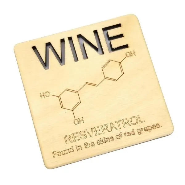 Chemistry Coaster - Wine