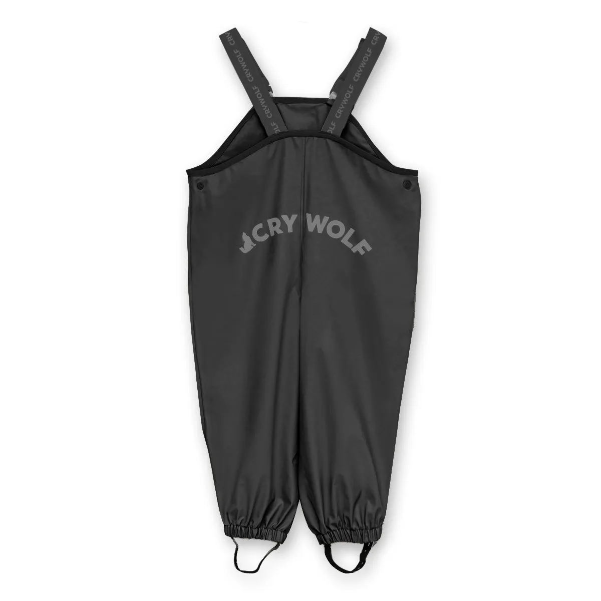 CRYWOLF RAIN OVERALLS BLACK