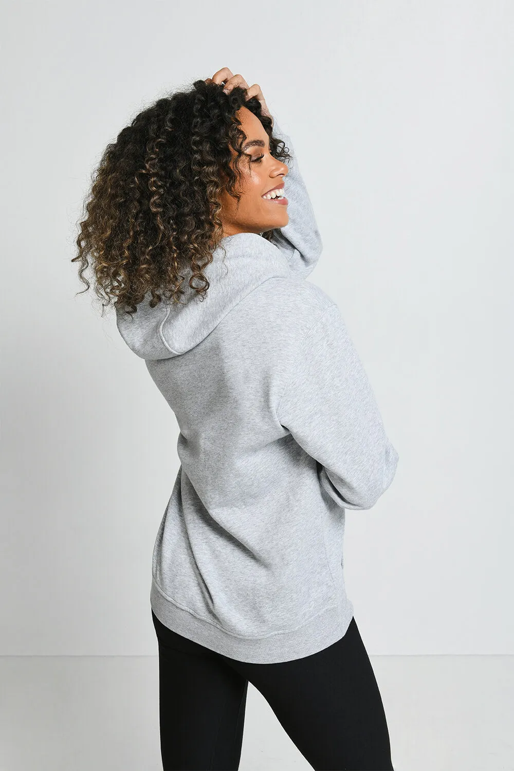 Everyday Pullover Hoodie - Light Grey Marl