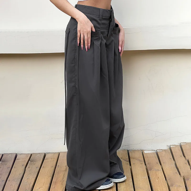 Fashionkova Jessa Wide Leg Baggy Pants