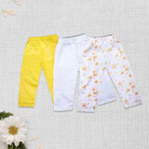 FLOWER GARDEN-Tight(Floral Whit) Pack of 3