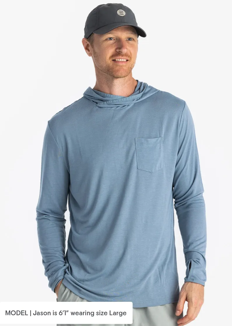 Free Fly Men's Bamboo Lightweight Hoodie