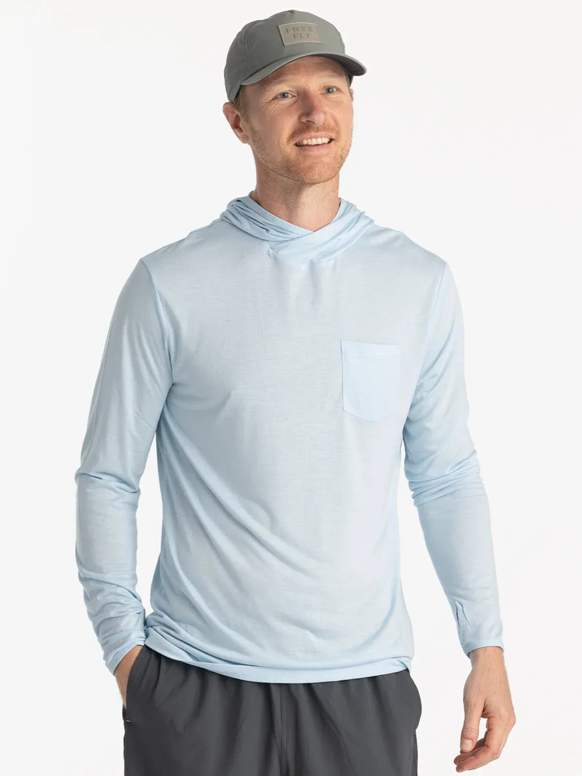 Free Fly Men's Bamboo Lightweight Hoodie