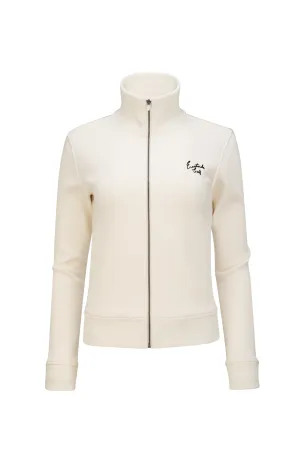 Gardenia Women's Tech Fleece Knit Collar Jacket