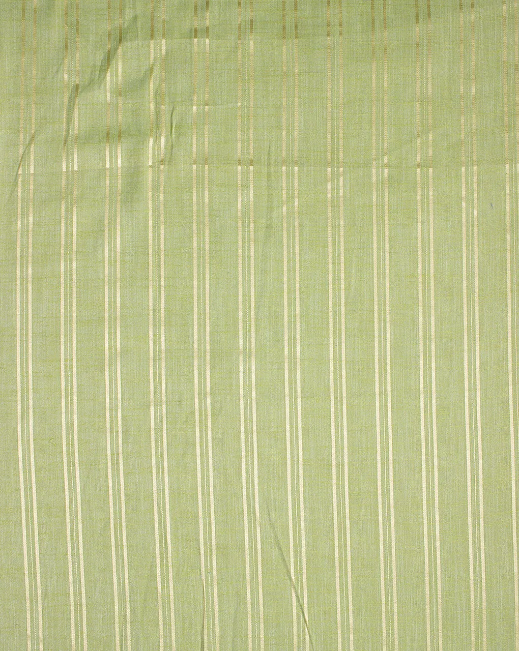 Green Stripes Woven Rayon Fabric