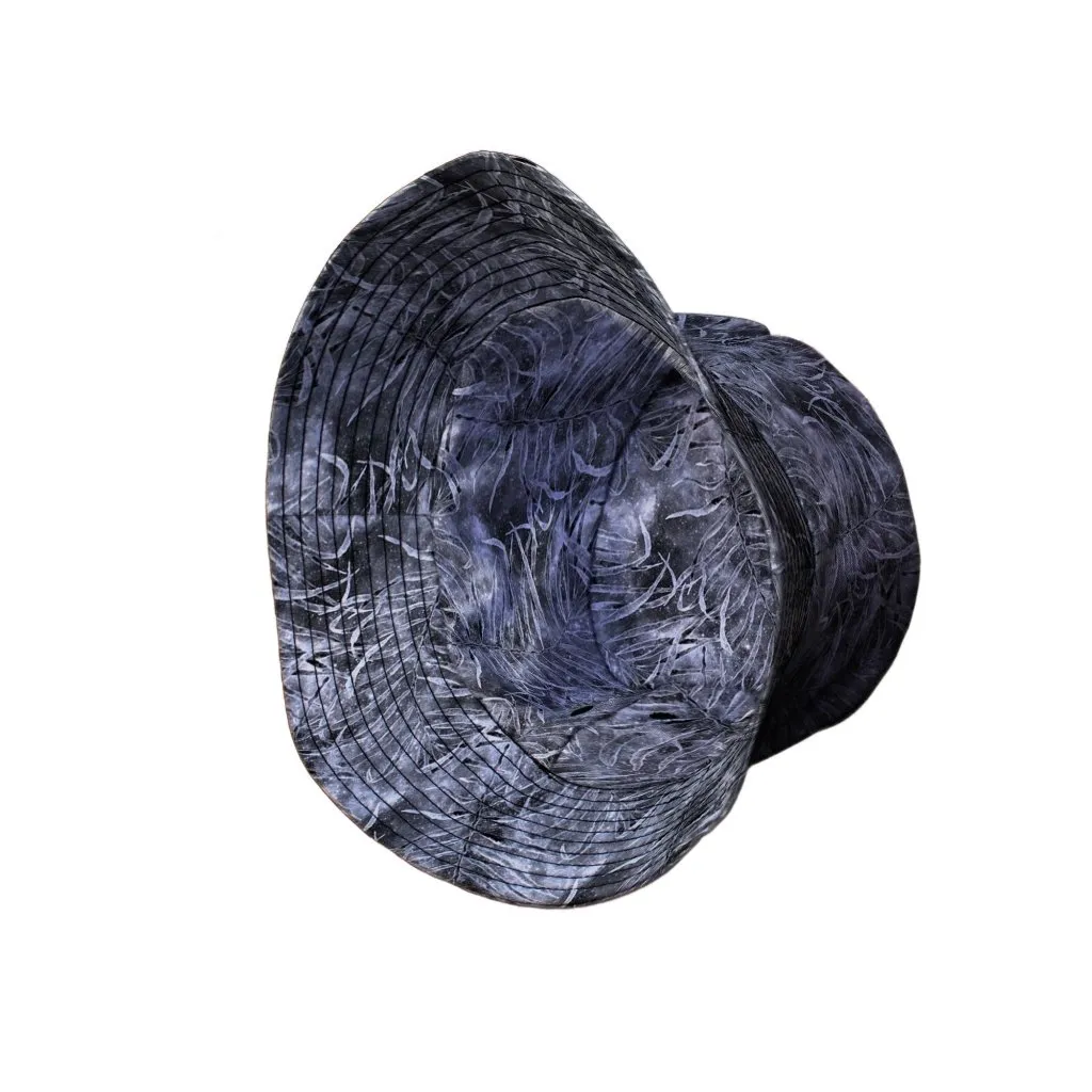 Grey Hawaiian Space Bucket Hat