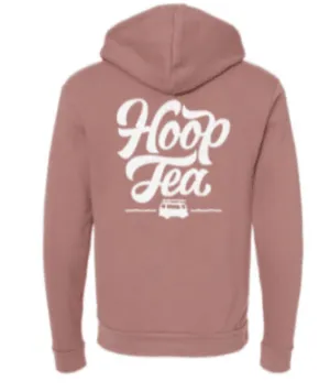 Hoop Tea Logo (Mauve) / Hoodie