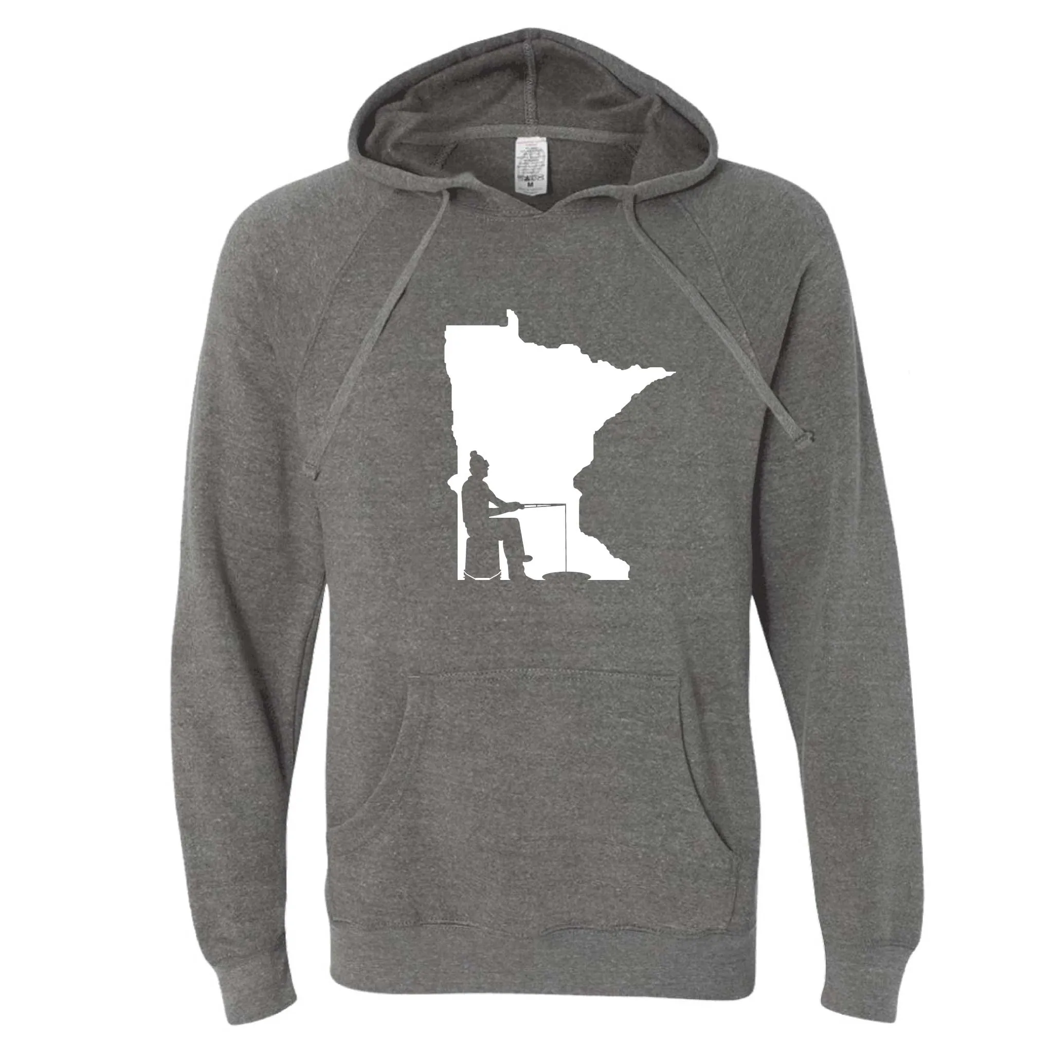 Ice Fishing Minnesota Hoodie