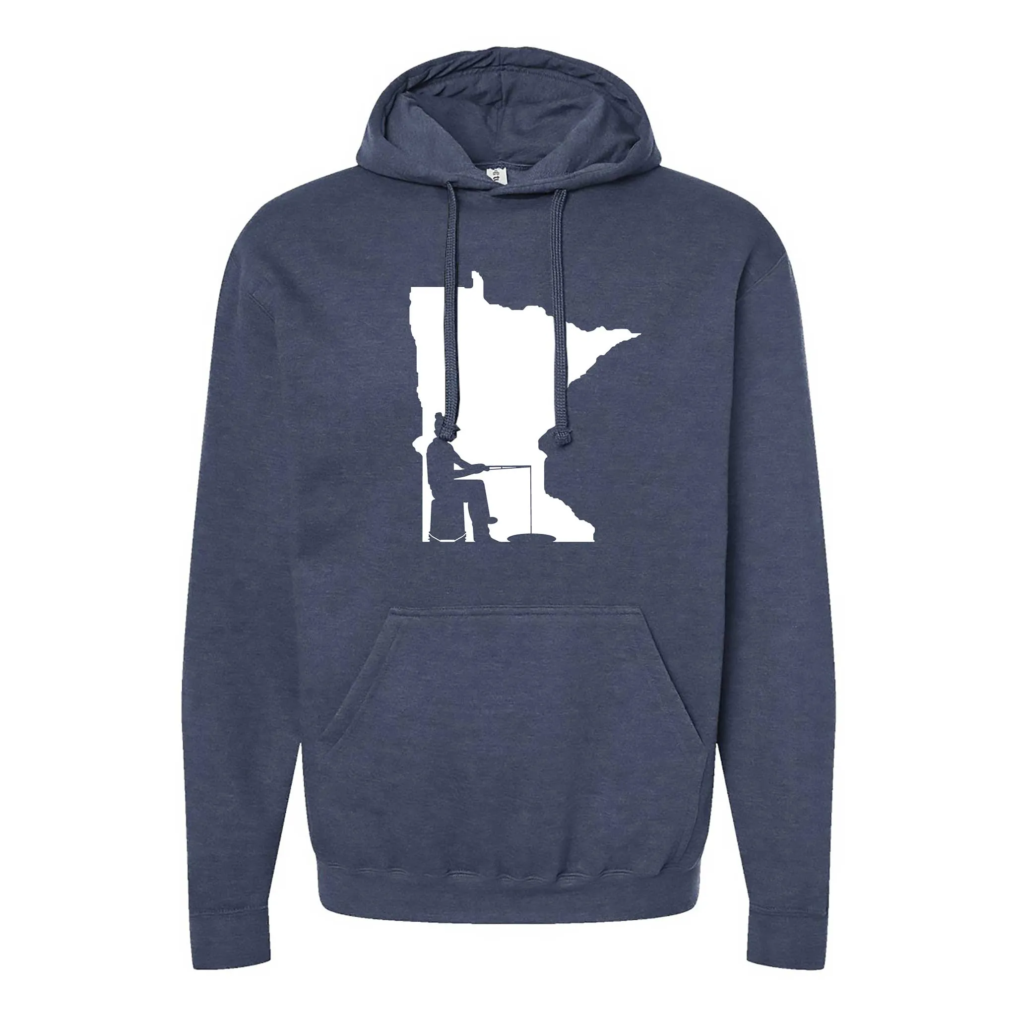 Ice Fishing Minnesota Hoodie