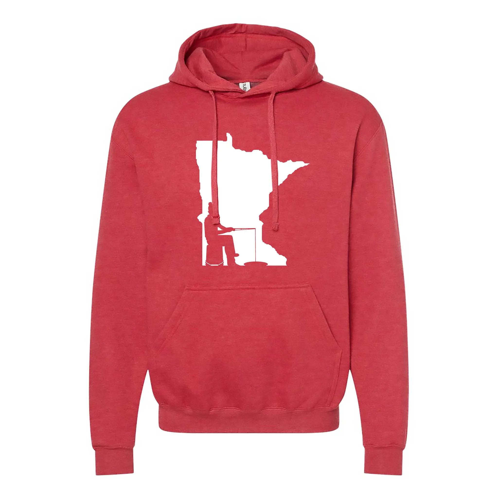 Ice Fishing Minnesota Hoodie