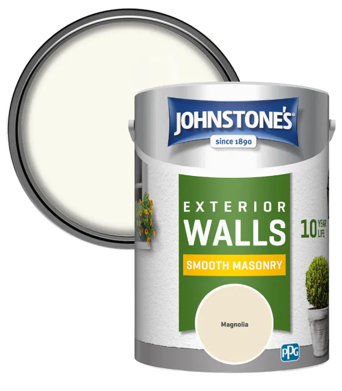 Johnstone's Weatherguard Smooth Masonry Paint - 5 Litre