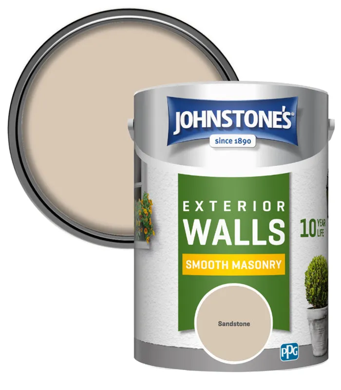 Johnstone's Weatherguard Smooth Masonry Paint - 5 Litre