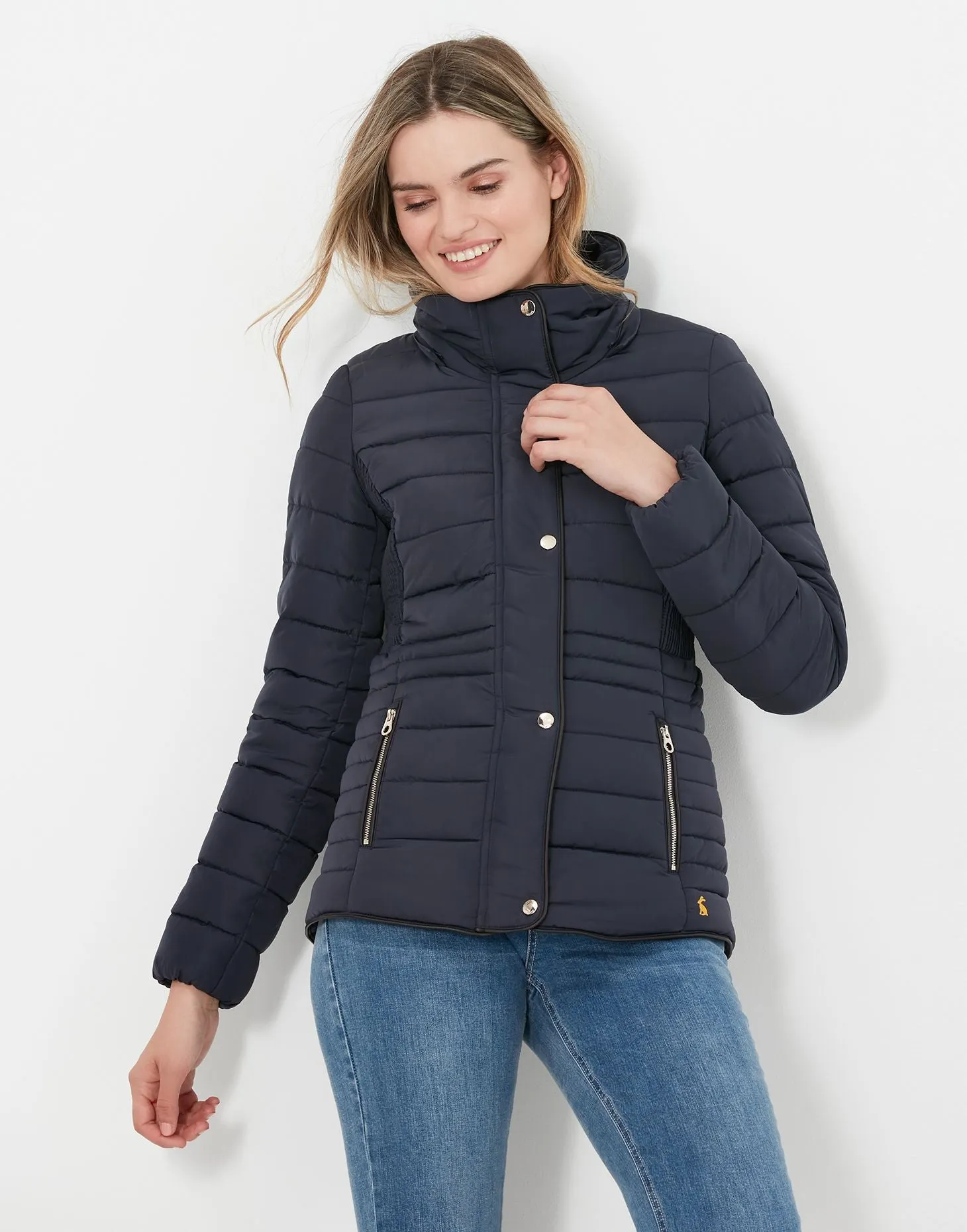 Joules Gosway Fur Trim Padded Coat