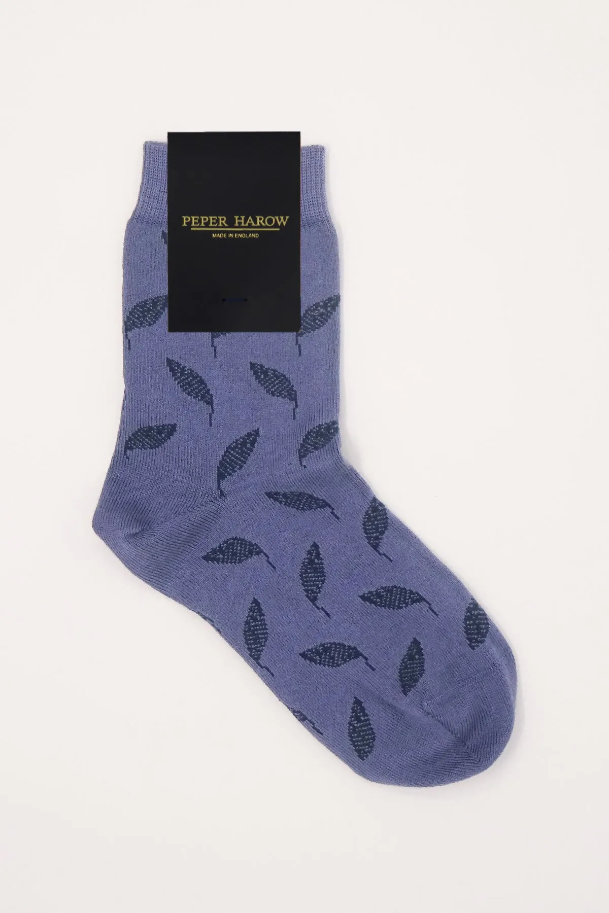 Leaf Women's Socks - Navy