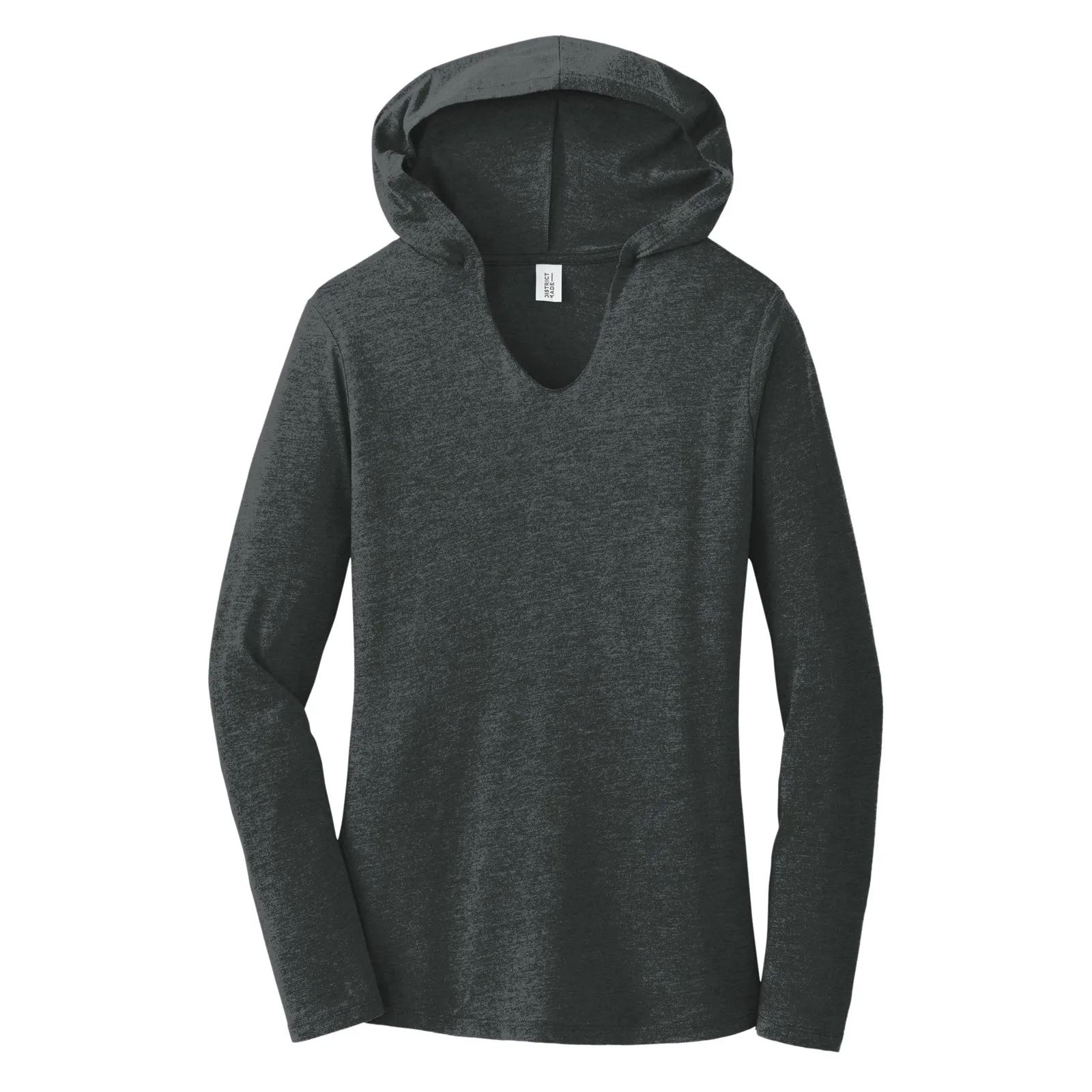 LONG SLEEVE HOODIE SHIRT : LADIES