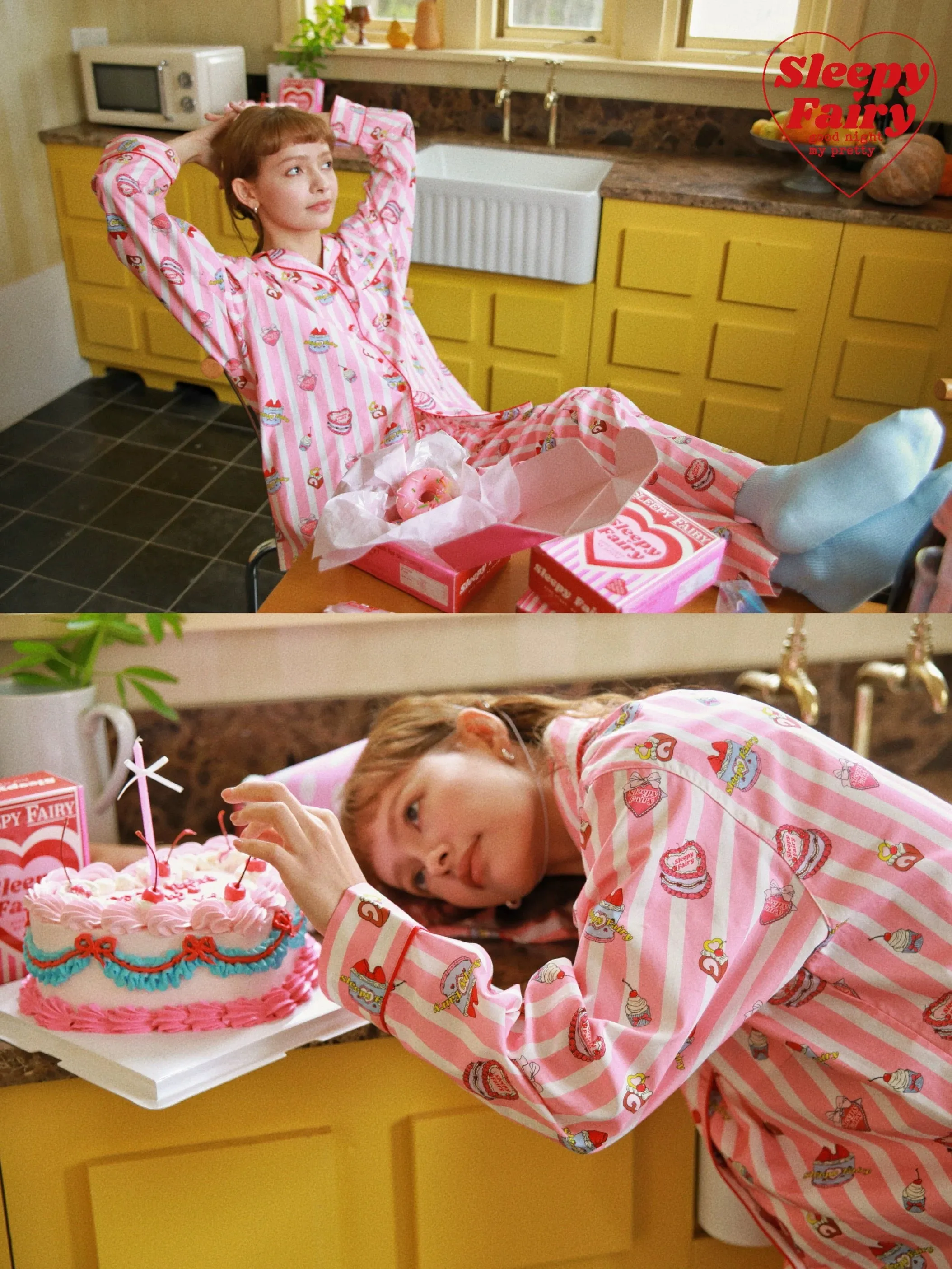 Made Of Sugar And Love - Best Gift For All Birthday Girls Pajamas Set