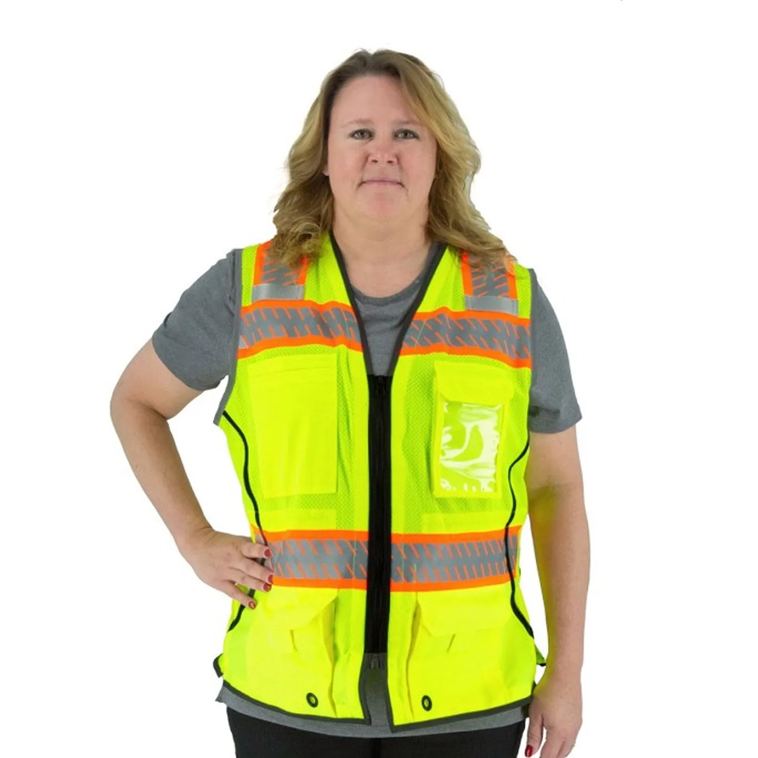 Majestic Women's Class 2 Hi-Vis Mesh Vest