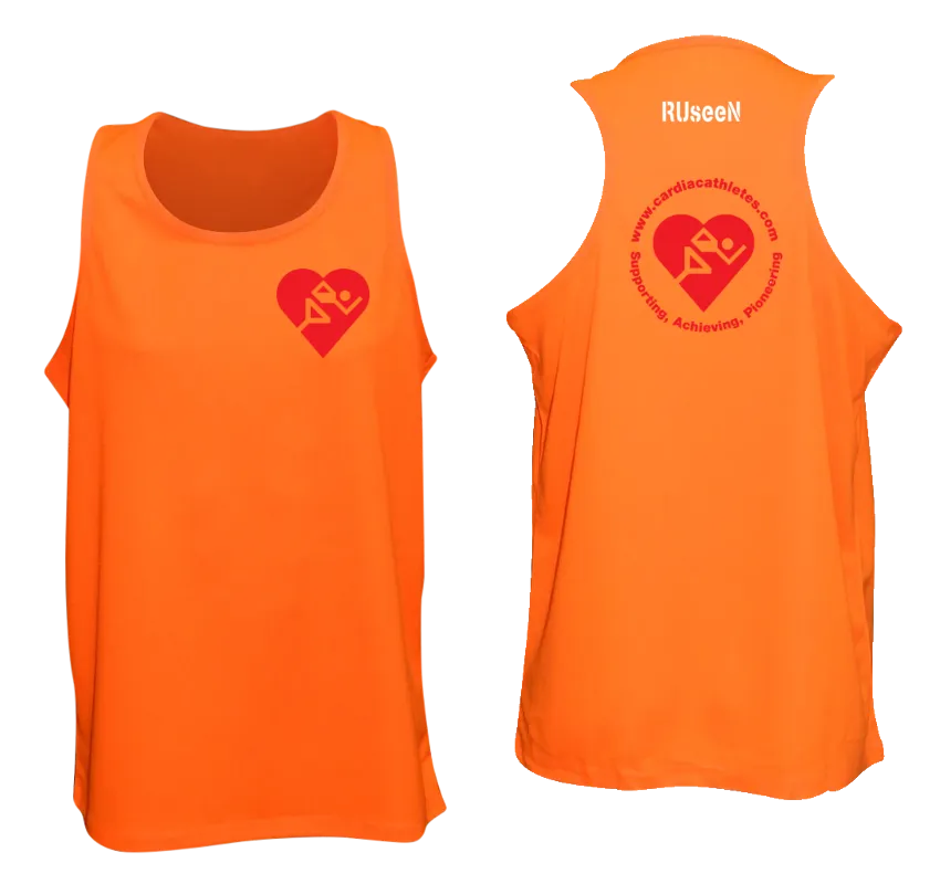 Men's Cardiac Athletes .Org Tank Top - Reflective or Red Logos