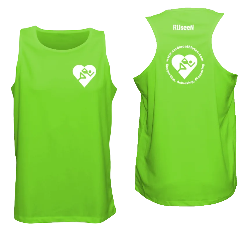 Men's Cardiac Athletes .Org Tank Top - Reflective or Red Logos