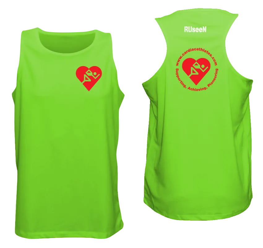 Men's Cardiac Athletes .Org Tank Top - Reflective or Red Logos