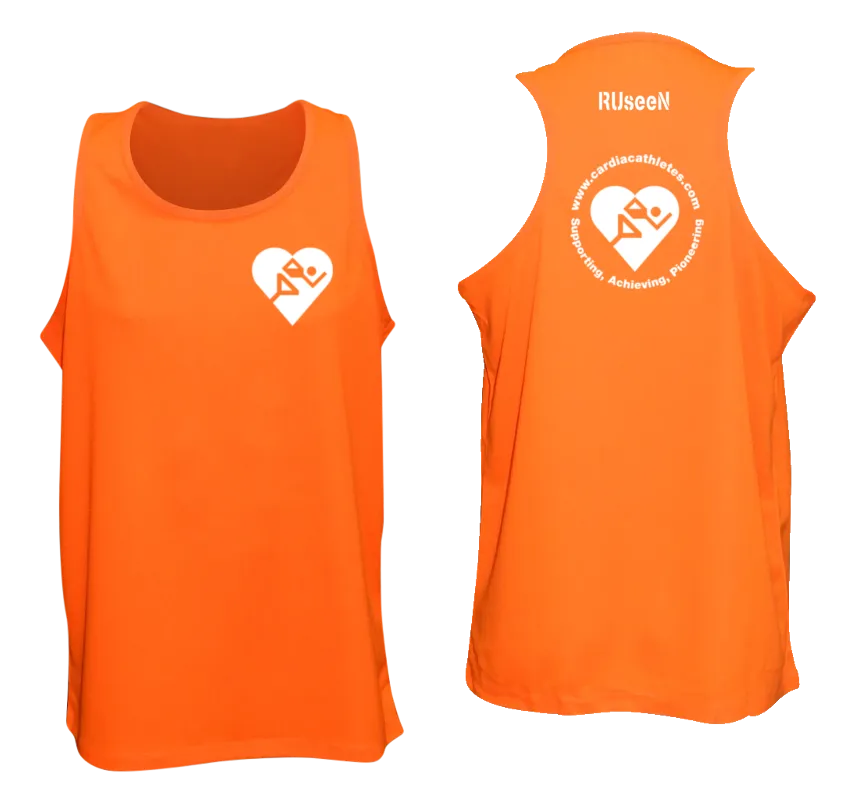 Men's Cardiac Athletes .Org Tank Top - Reflective or Red Logos