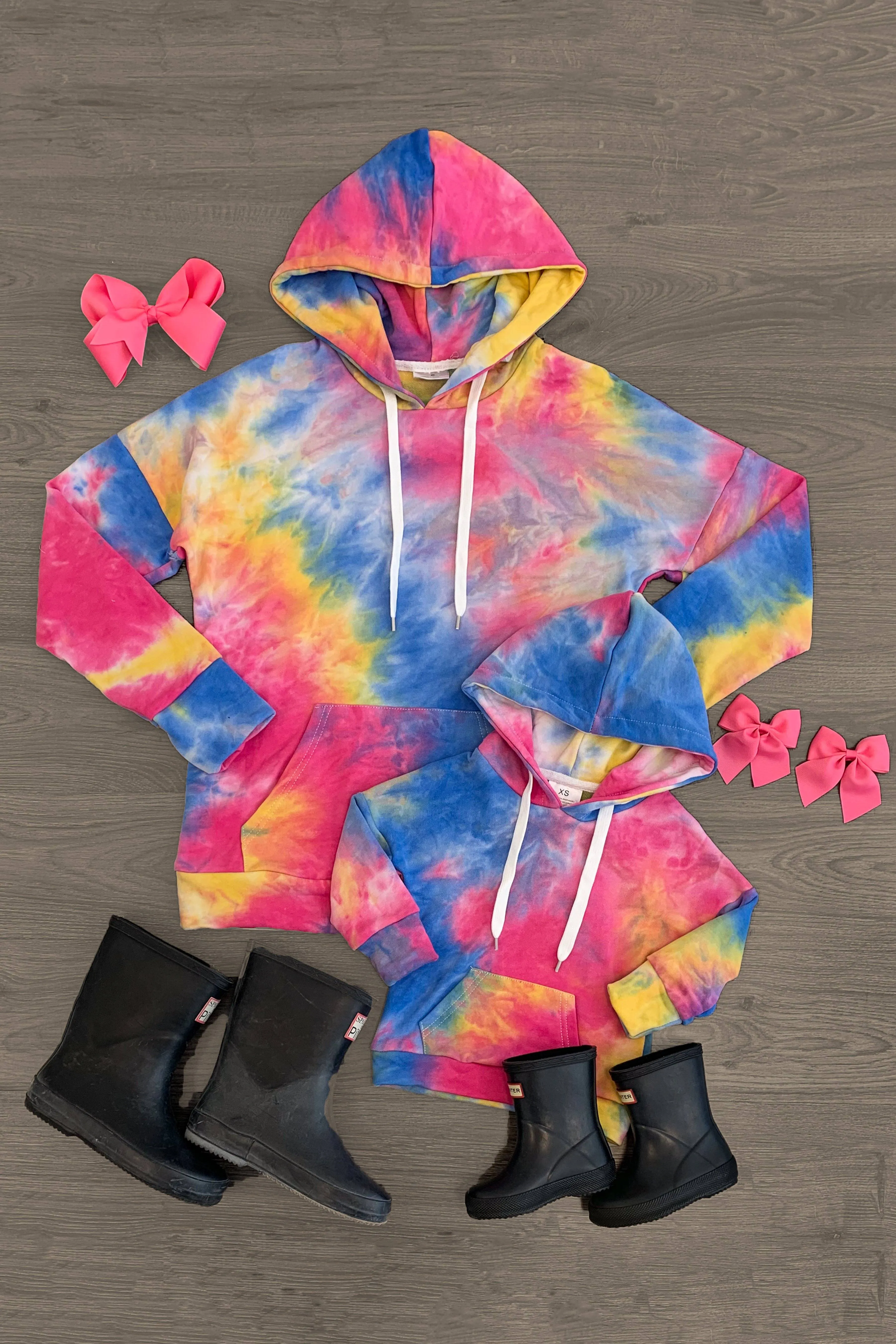 Mom & Me - Tie Dye Hoodie