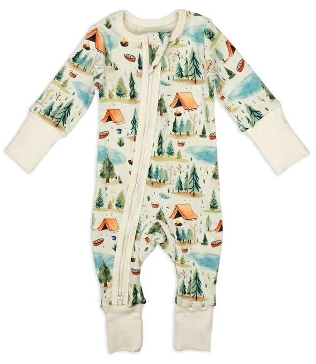 North Organic Cotton Convertible Sleeper/Romper