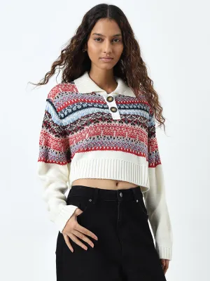 Nuon Multicolour Knitted Sweater