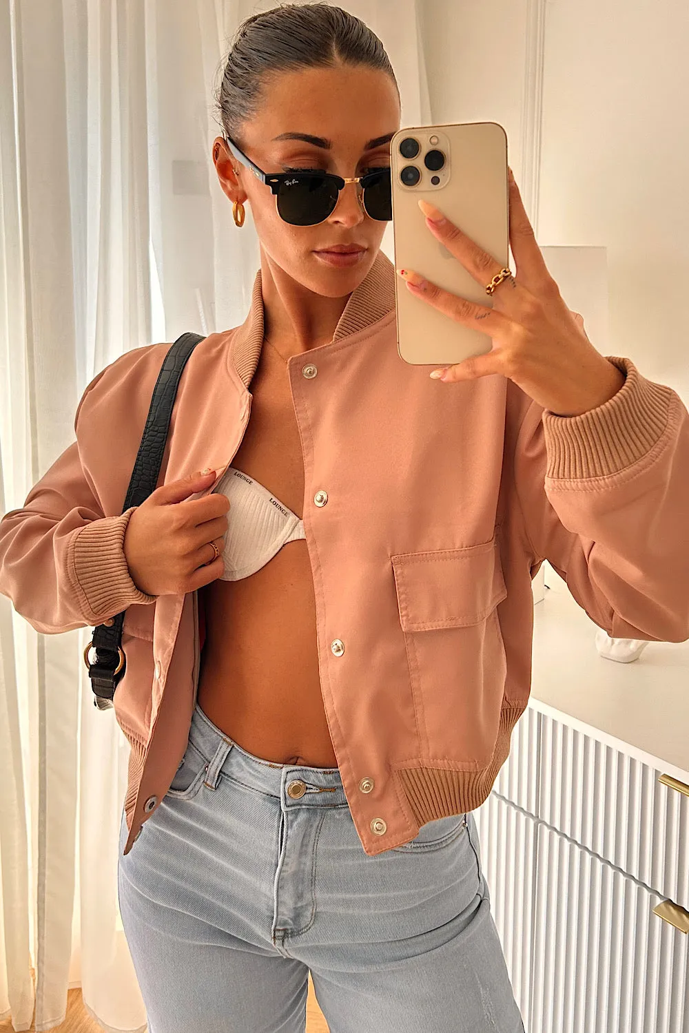 Olivia Rose Bomber Jacket