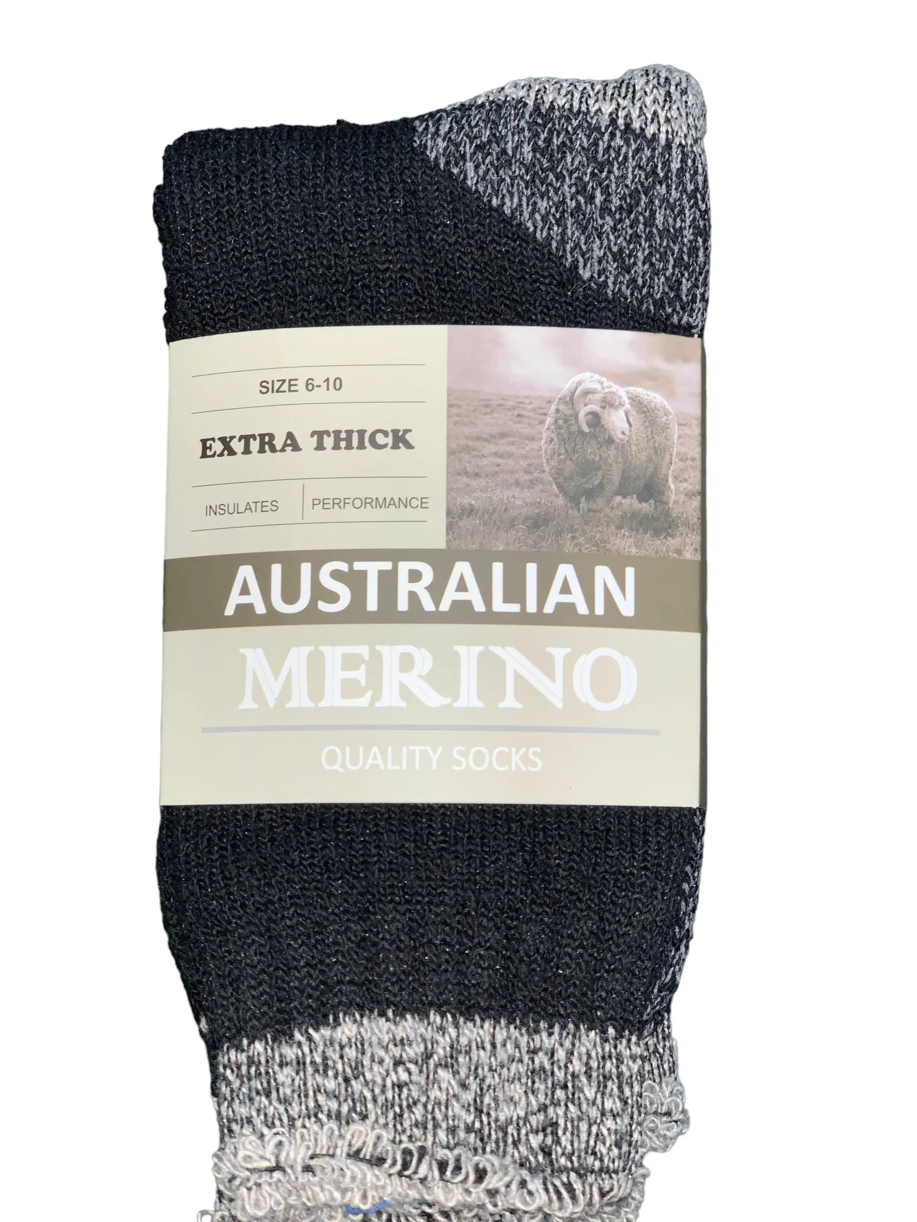 PACK OF 3 Wool Performance thick socks.