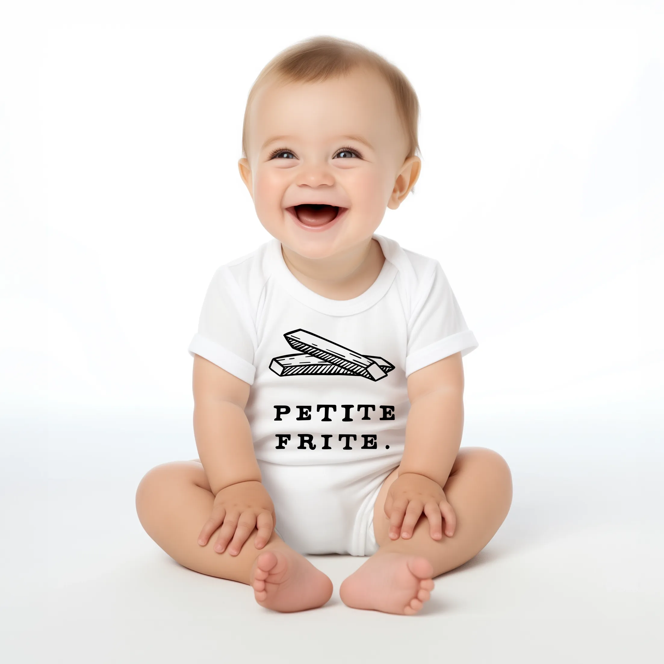 Petite Frite Baby Bodysuit