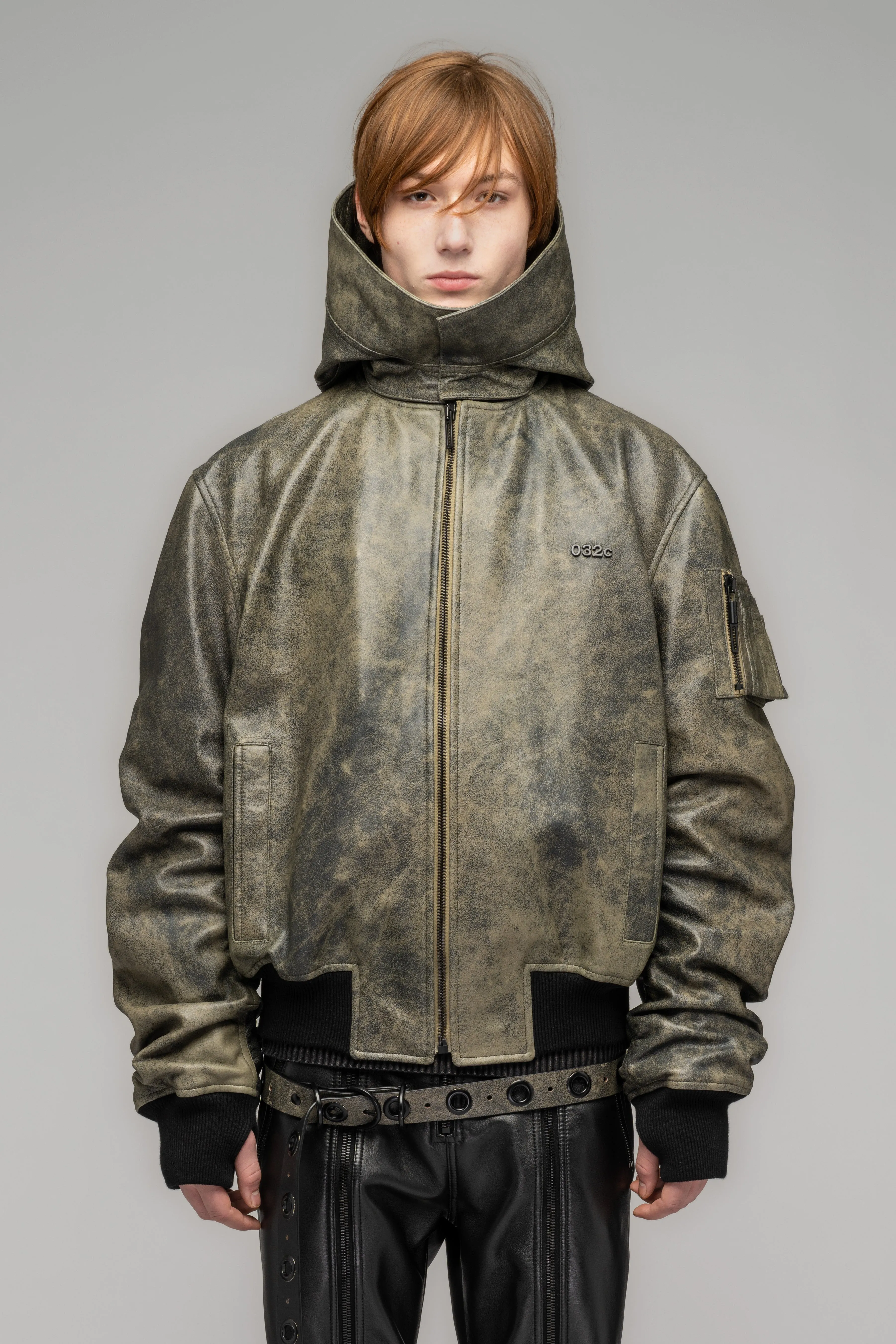 "STONECUTTER" BREAKTHROUGH HOODED BOMBER