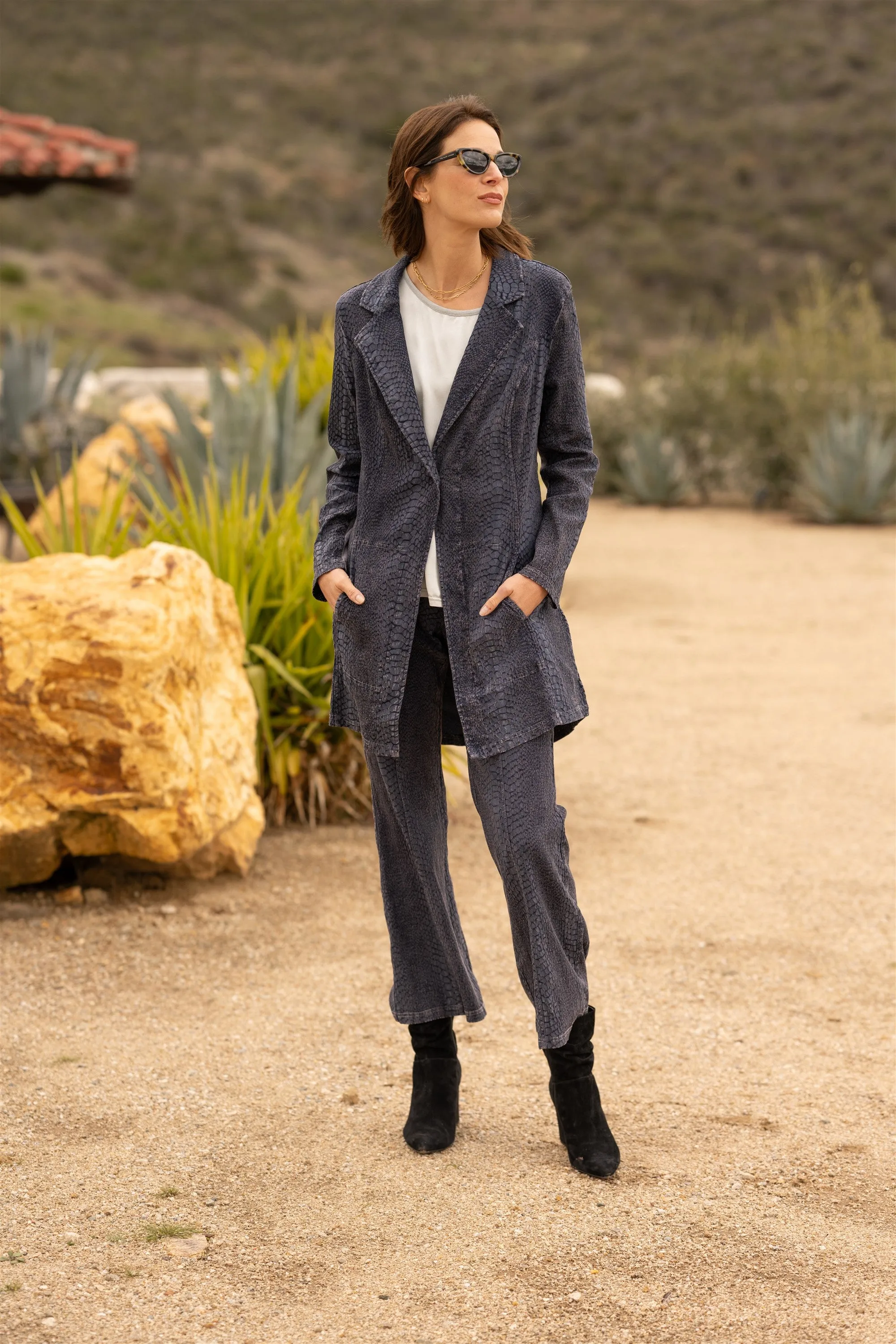 Rhodora Long Blazer