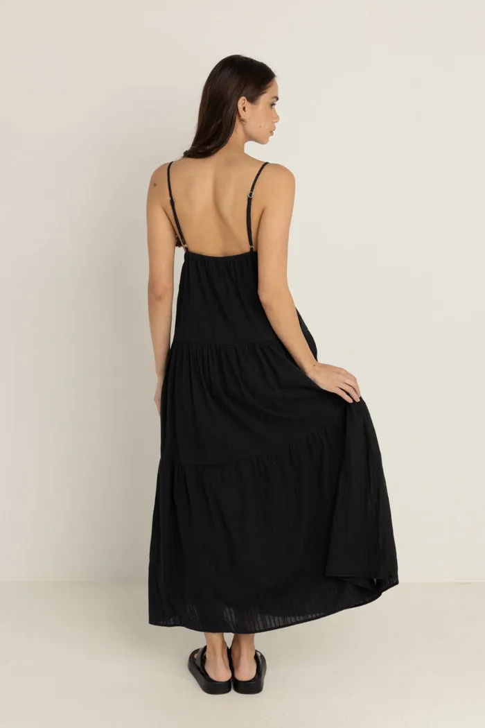 Rhythm Jaci Maxi Dress - BLACK